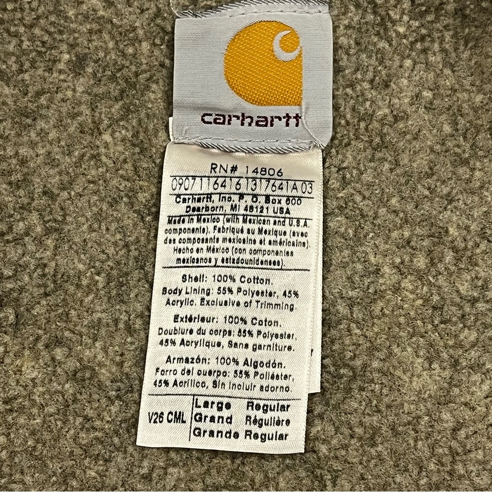 Carhartt Canvas Men’s Work Vest Sz L - Picture 4 of 11